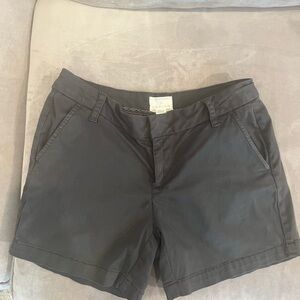 Caslon Charcoal Casual Shorts